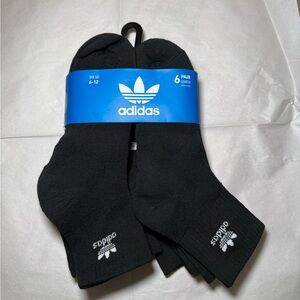 Adidas Quarter Socks 6 Pairs